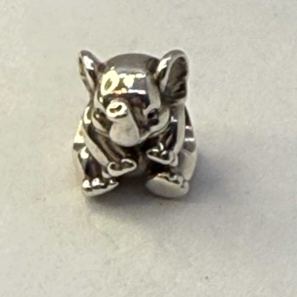 🐘 Retired Pandora Baby Elephant Charm – Authentic Sterling Silver